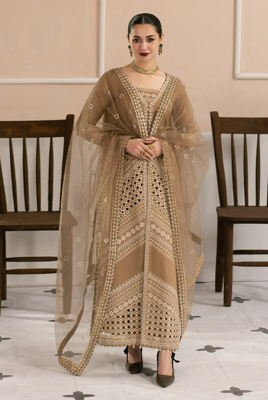 Maryum N Maria - Luxury Lawn Embroidered 3 Piece Unstitched - MS-50156