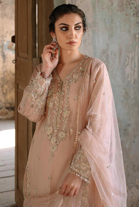 Misha Lakhani - Luxury Silk Embroidered Unstitched 3 Piece - Alisha Izaar