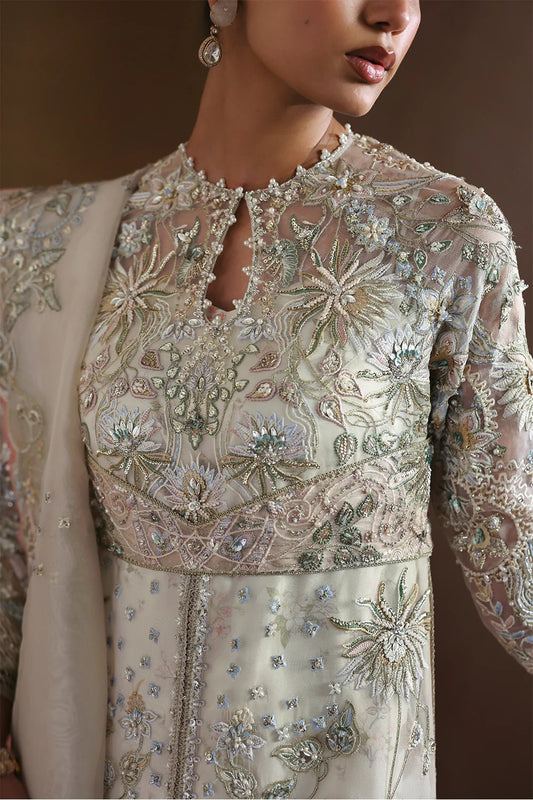 Soraya - Luxury Organza Embroidered Unstitched 3 Piece - Novara