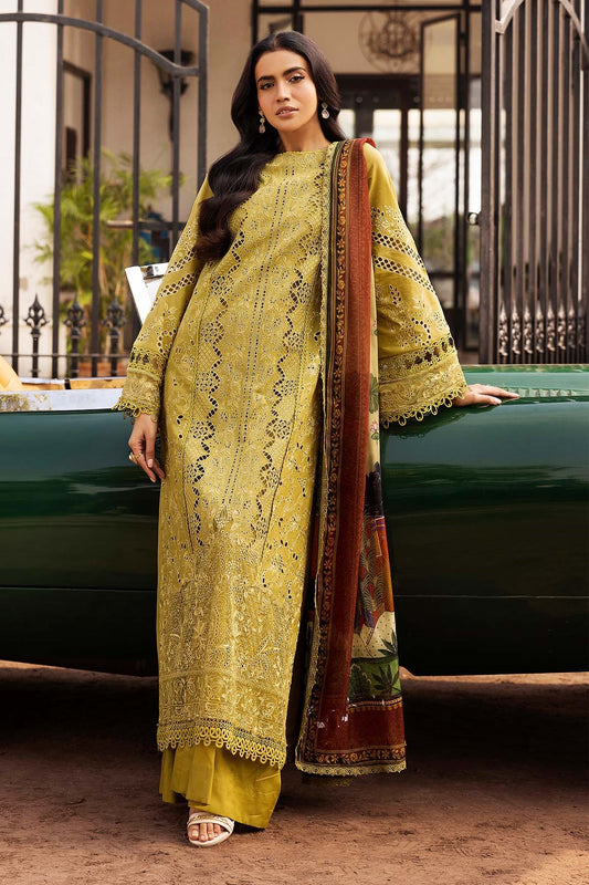 Motifz Embroidered Lawn Suit 3 Piece Unstitched 5329-LISETTE Summer Collection