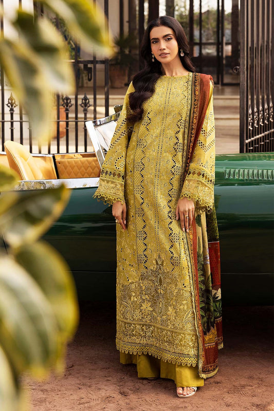 Motifz Embroidered Lawn Suit 3 Piece Unstitched 5329-LISETTE Summer Collection