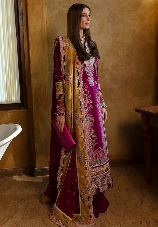 Republic Womens Wear Luxury Embroidered Lawn Collection D6-A ILANA