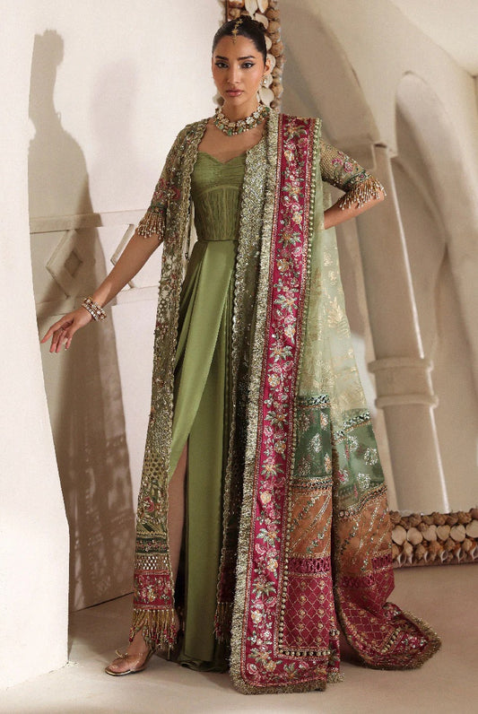 Republic Womenswear - Luxury Organza Embroidered Unstitched 3 Piece Éliane