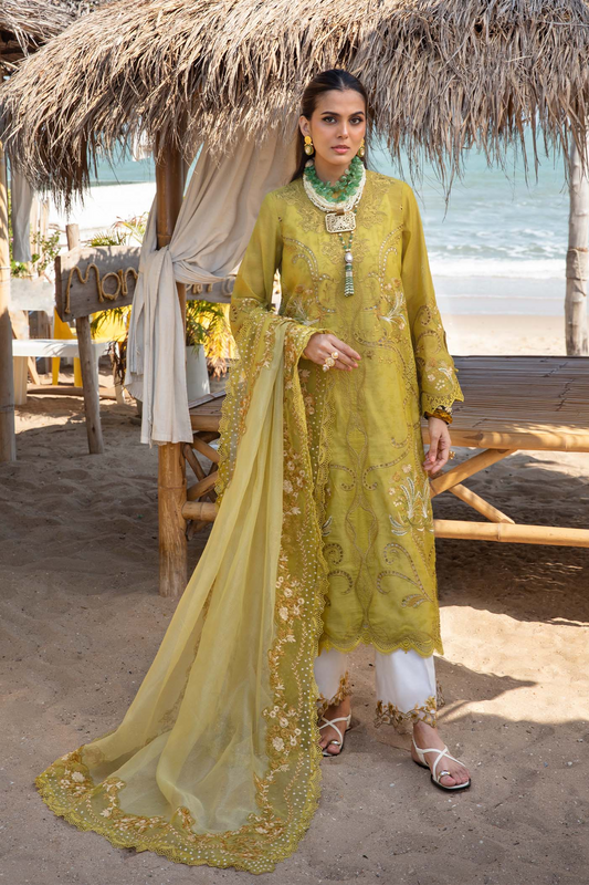 Saira Shakira Embroidered Luxury Lawn Unstitched 3Pc Suit SAMARA-A
