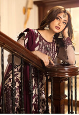 Jhilmil By Asim Jofa Embroidered Chiffon Suits Unstitched 3 Piece AJ23JM AJJM-11 - Festive Collection