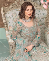 Ahmad Sultan AS-BRIDALS Fully Hand Emblishment Unstitched 3 Pieces Collection Marie Antoinette
