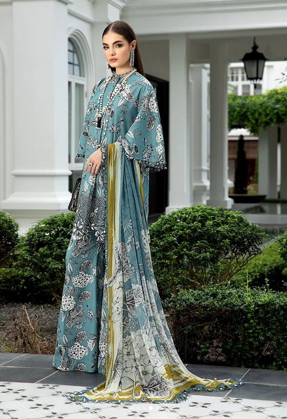 M Prints By Maria.B Embroidered Suits Unstitched 3 Piece MPT 1908-B