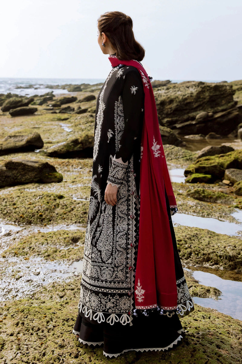 ZAHA BY SAHIL ISKELE - ZL23-01A - SUMMER LAWN 3 PIECES UNSTITCHED