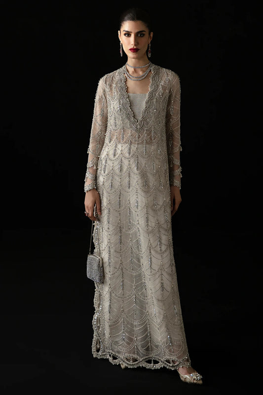 Elan Luxury Net Embroidered Collection LUMIÈRE DE NEIG (EP-21302)