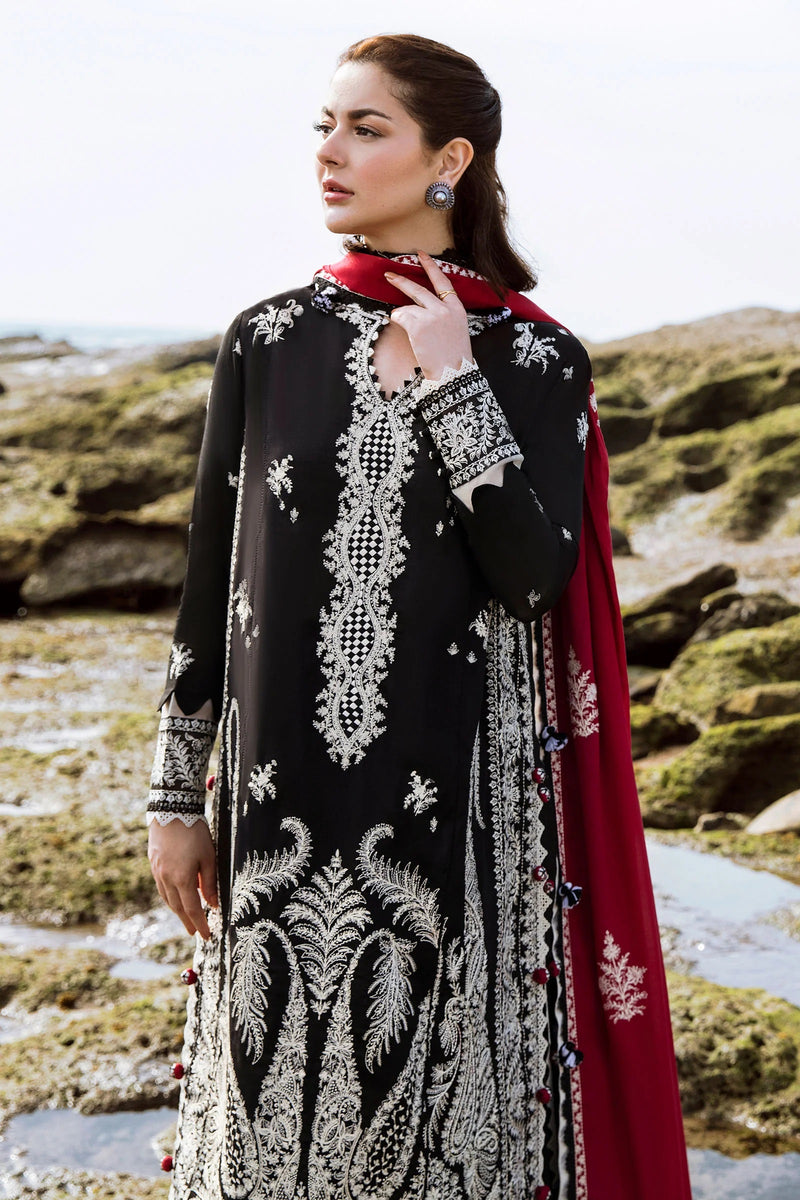 ZAHA BY SAHIL ISKELE - ZL23-01A - SUMMER LAWN 3 PIECES UNSTITCHED