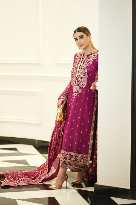 Aneelas Wedding Formals Luxury Hand Emblishment Collection ZINIA 987