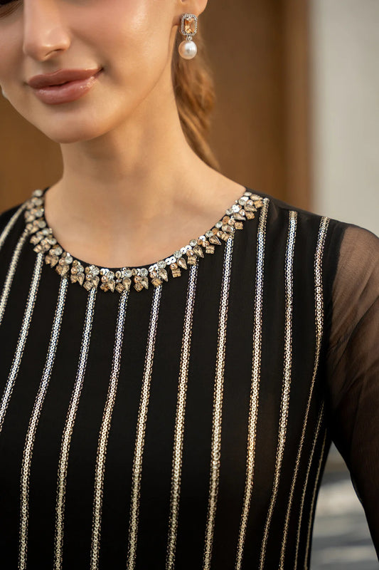 Lulusar Luxury Chiffon Embroidered Unstitched Collection Yuguz Dress