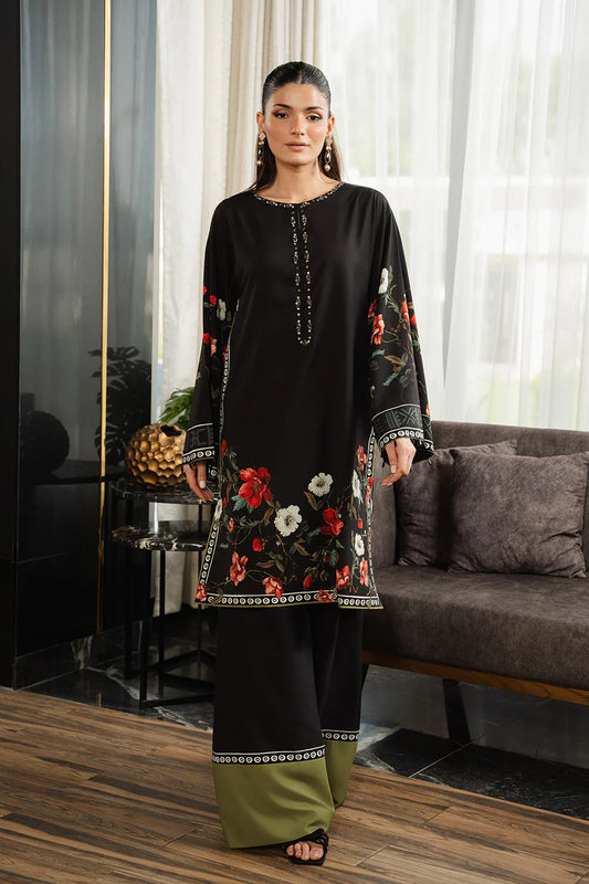 Lulusar Luxury Silk Embroidered 3 Pc Unstitched Collection Jagir