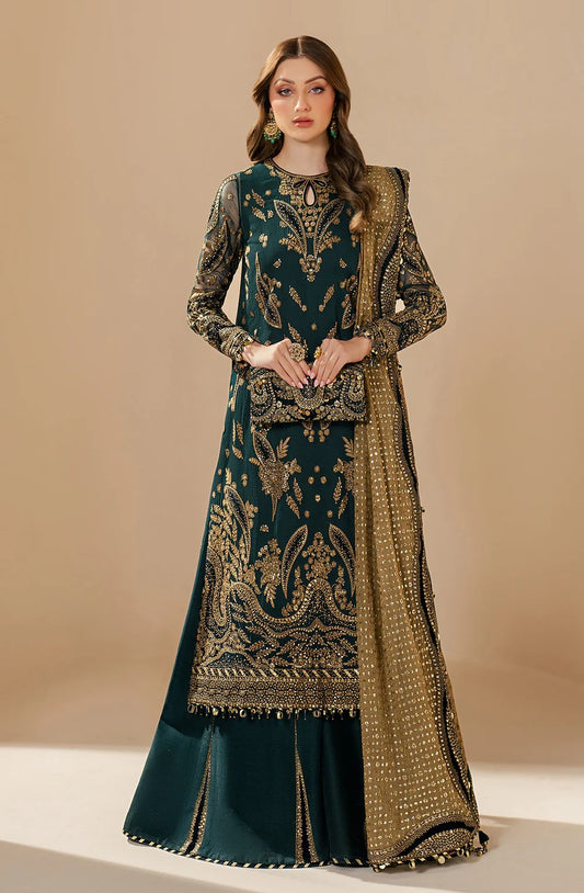 Jazmin WF'25-06 - Luxury Raw Silk Embroidered Unstitched 3 Piece