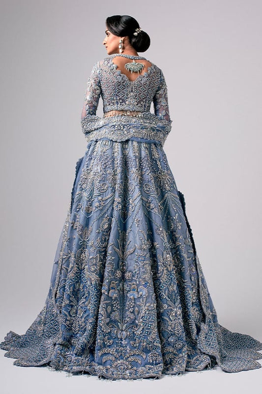 Nyra - Aarzu - Luxury Organza Embroidered Unstitched 3 Piece