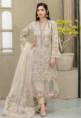 Maria.B Festive Embroidered Organza Collection 3 Pieces Unstitched Skin