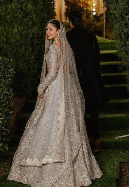 Faraz Manan Bridal Couture Beautiful Brides Maxi - 3 Pieces Net Embroidered - Zainabjees