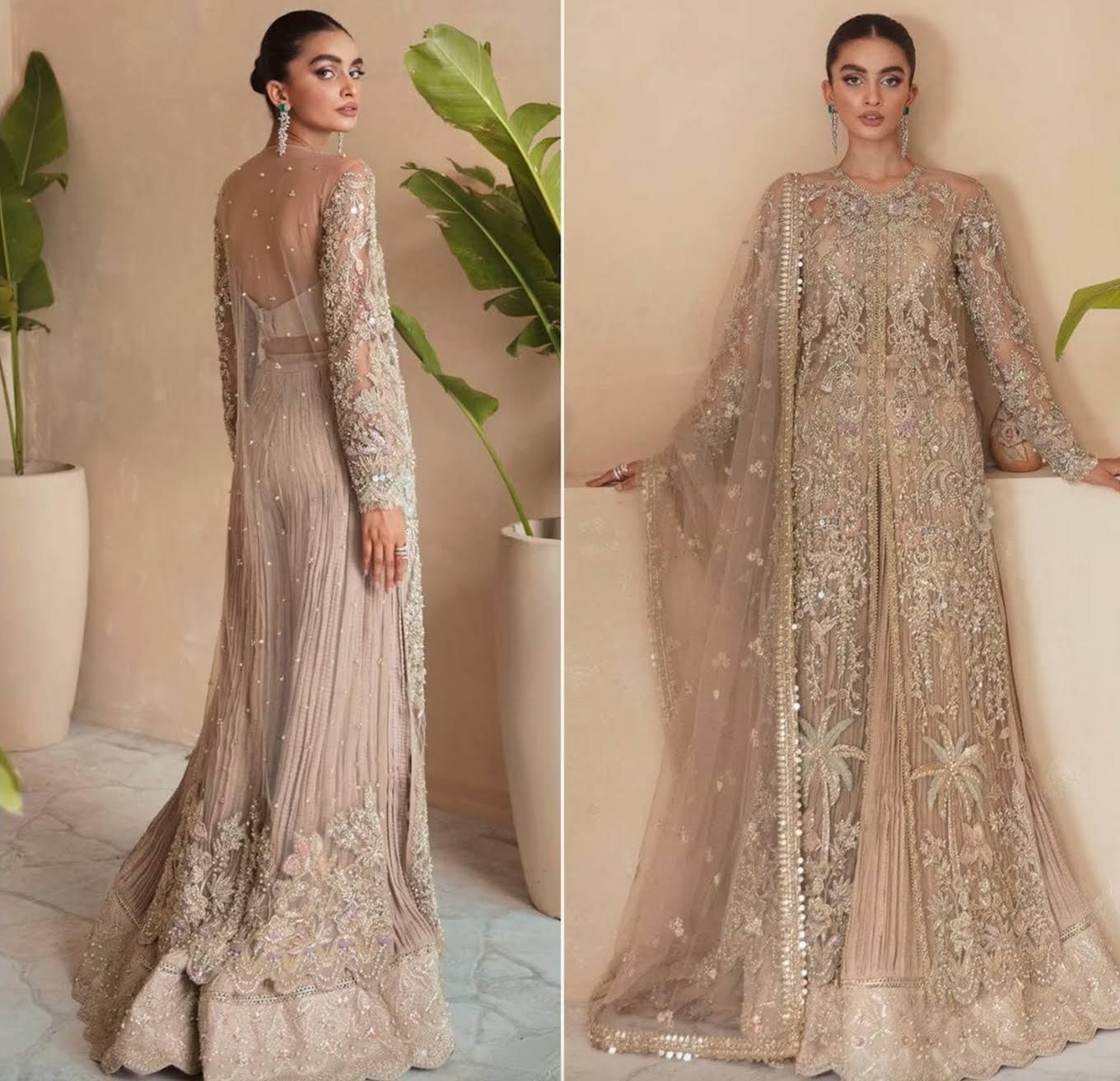 Soraya – Couture Dahlia Unstitched 3 Pieces Bridal Wedding Couture - CLOTHING - Zainabjees