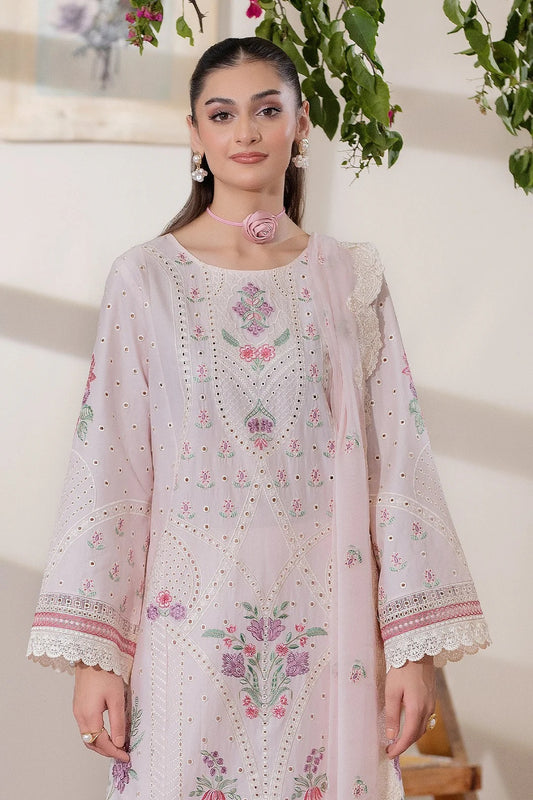 Nameera by Farooq - Ensemble - Lawn Embroidered 3 Piece Unstitched
