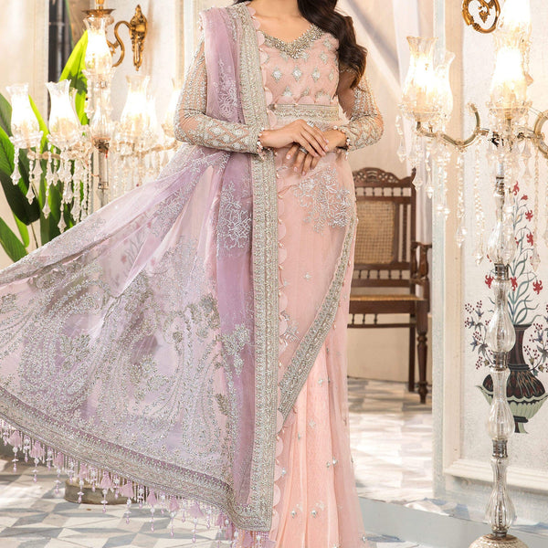 Maria.B Mbroidered Heritage Edition ROSE PINK LILAC Unstitched