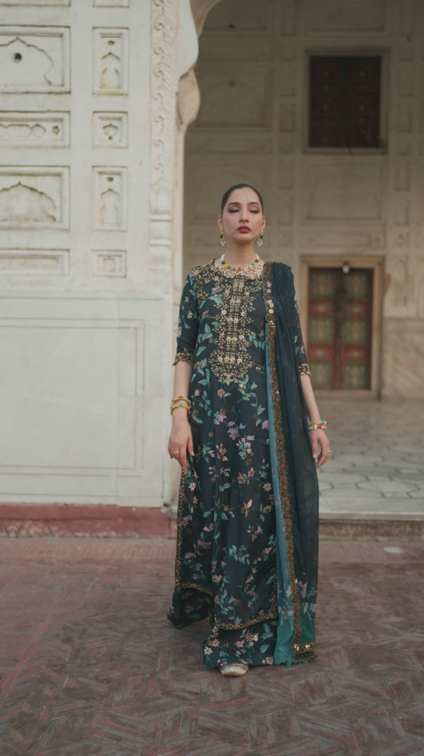 IZNIK LAWN PRINTED 3 PIECE ARTICLE PKDH637MK main image 1