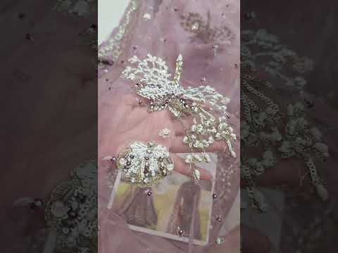 Mushq Luxury Net Embroidered Hand Emblishment Collection Mirabelle