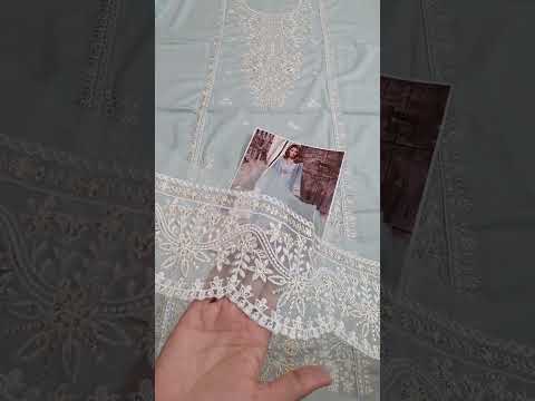 Batik - Naisha - Luxury Lawn Embroidered Unstitched 3 Piece