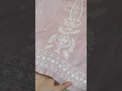 Faiza Saqlain - Luxury Lawn Embroidered 3 Piece Unstitched - Amaryllis