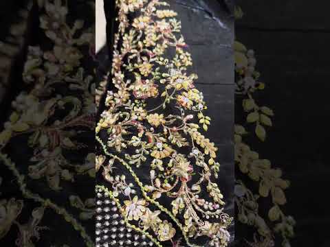Fahad Hussayn Luxury Raw Silk Bridal Collection AJOOBA Fully Hand Made