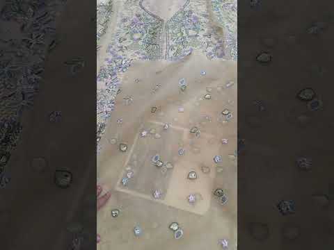 Soraya Luxury Organza Embroidered Unstitched 3PC Suit Liora