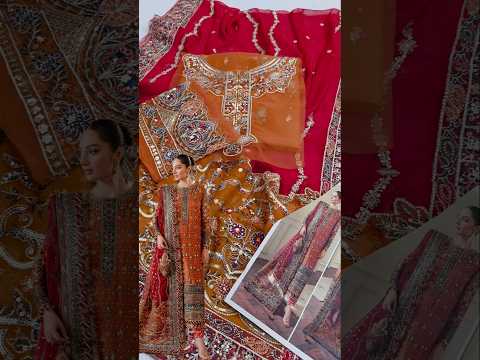 Baroque CH13-01 Luxury Chiffon Embroidered 3Pc Unstitched Suit PA-190