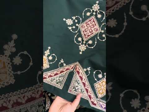 Jazmin Luxury Embroidered Lawn Unstitched 3Pc Suit SL26-D03