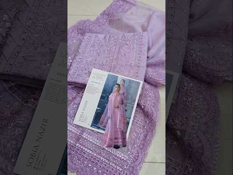 Sobia Nazir Luxury Embroidered Lawn Unstitched 3Pc Suit LEE26-2A