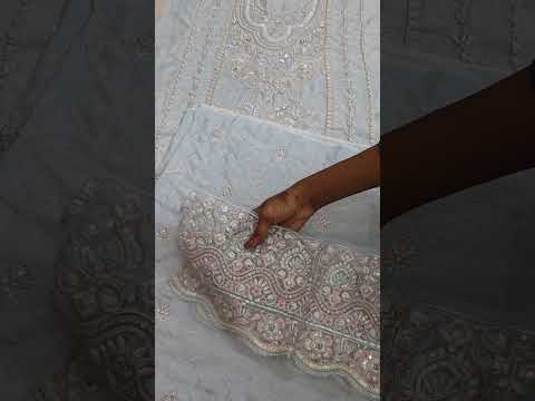 Kanwal Malik Luxury Raw Silk Embroidered Unstitched 3PC Suit Rimel