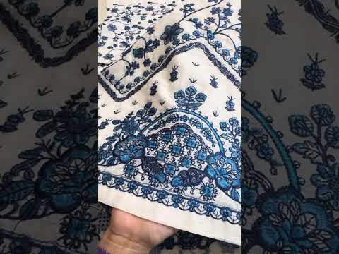 Faiza Saqlain 3 Pc Luxury Lawn Embroidered | Jehona