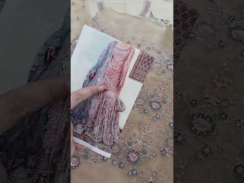 Aytan Luxury Net Embroidered Unstitched 3PC Suit