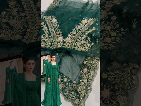 Soraya Luxury Organza Embroidered Unstitched 3PC Suit PA-119