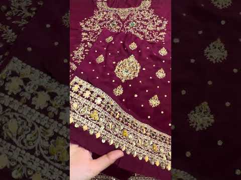 Haris Shakeel Luxury Raw Silk Embroidered 3 PC Unstitched ISHQ-HS