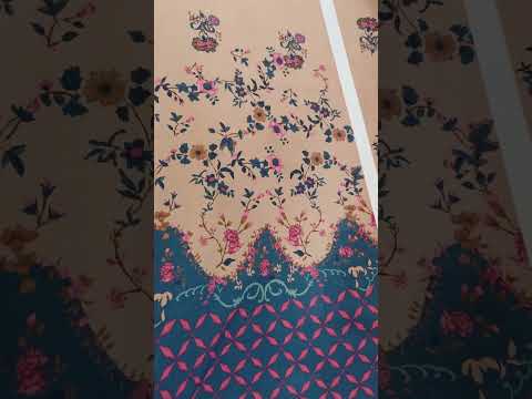 Hussain Rehar Luxury Net Embroidered 3 Pc Unstitched Suit-Man Jogi