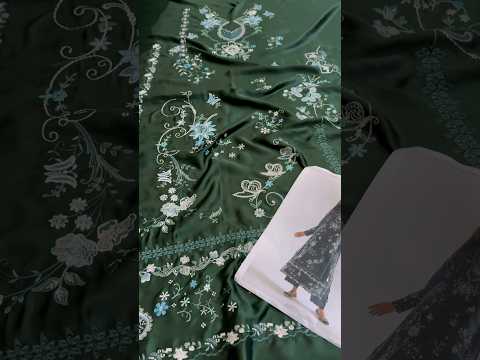 Ethnc Luxury Silk Embroidered 3Pc Unstitched Suit E4393 / 103 / 703