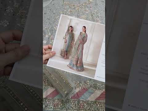 Baroque - Luxury Pure Chiffon Embroidered 3 Piece Unstitched - CH14-06