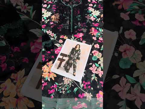 Poshkari Luxury Lawn Embroidered 3PC Unstitched Suit