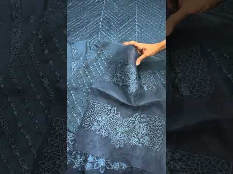 Azure - Euphoria - Luxury Chiffon Embroidered Unstitched 3 Piece