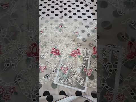 Noor By Saadia Asad - Swiss Lawn Embroidered Unstitched 3 Piece - D-04B