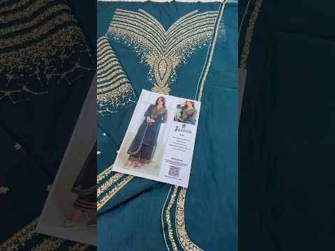 Jazmin UR - 7056 Luxury Raw Silk Embroidered Unstitched 3PC Suit PA-203