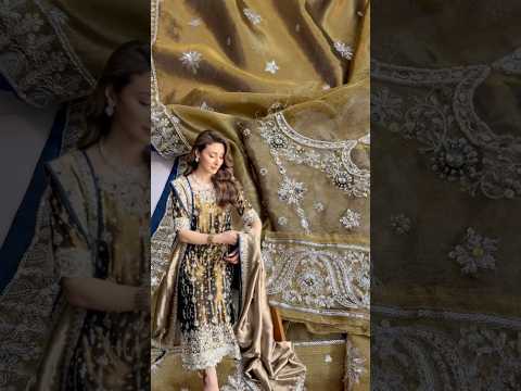Haris Shakeel - Wajeeha Luxury Myssory Embroidered 3Pc Unstitched Suit PA-258