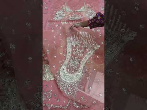 Soraya Lumene Luxury Organza Embroidered Unstitched 3PC Suit-Velora