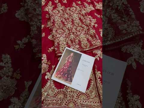 Zuria Dor Organza Embroidered Unstitched 3PC Suit-Nour Neue