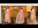 Faiza Saqlain Luxury Lawn Embroidered 3 Pieces Unstitched  LYLE