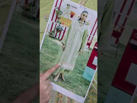 Bin Ilyas - Luxury Lawn Embroidered 3 Piece Unstitched - 33 - A